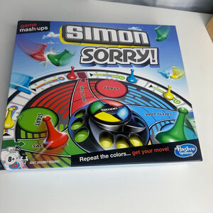 Simon Sorry! Hasbro 2020 Game Mashups Board Game (Complete, Like New)